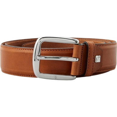 Billionaire Buckle Brown pásek Hnědá