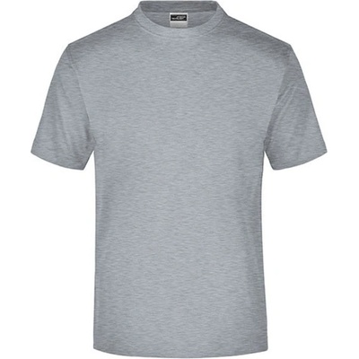 James & Nicholson tričko JN001 grey heather