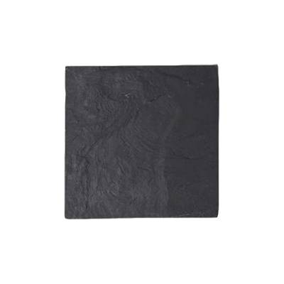 Vance Kitira břidlicový servírovací talíř čtverec černý Rozměry: 10 x 10 cm