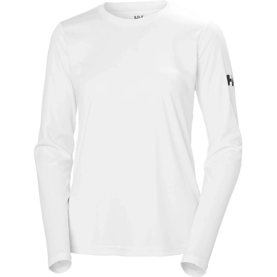 Дамско синтетично термобельо Helly hansen Women's Tech Crew L/S 2.0 Synthetic base layer - White (114-3794-0214)