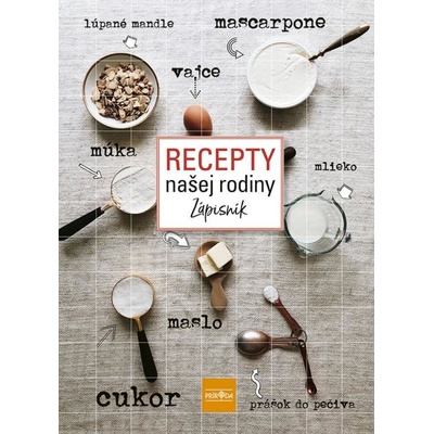 Recepty našej rodiny - Zápisník slovensky - neuveden