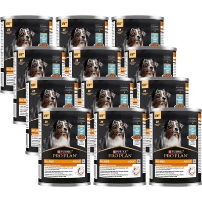 Pro Plan Everyday Nutrition pre dospelých psov bohaté na ryby v želé 12 x 400 g