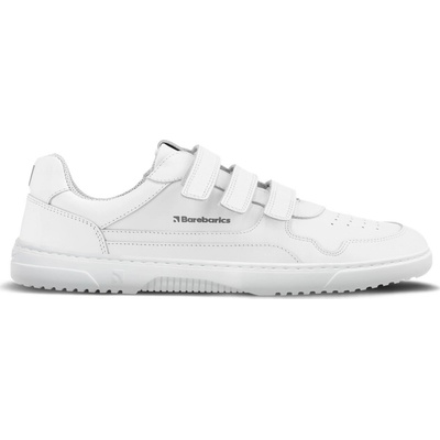 Barebarics Zing Velcro All White Leather