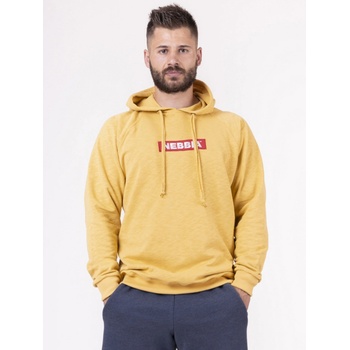 NEBBIA red Label mikina s kapucňou 149 oranžová