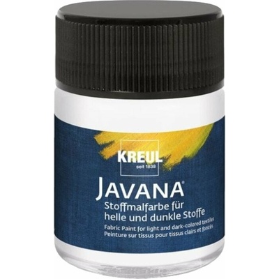 Farba na svetlý textil JAVANA 50 ml White