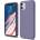 elago Soft Silicone Case - силиконов (TPU) калъф за iPhone 11 (лилав)