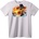 NOONEBRAND Тениска One Piece Луфи Огън и Вода - 6XL, Black