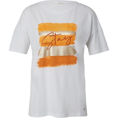 Key Largo Тениска 'BRUSH' бяло, размер L