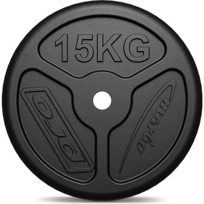 Marbo Sport Závažie železné 15 Kg SLIM 30 mm