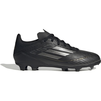 Adidas Детски футболни бутонки Adidas F50 League Childrens Firm Ground Football Boots - Black/Silver