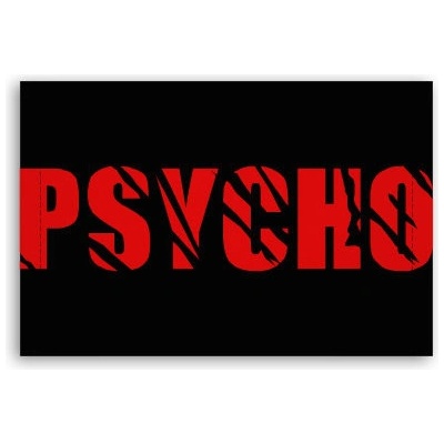 Fotoobraz 60x40 cm malý Psycho