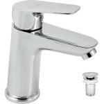 FERRO Titania Pure - Смесител за умивалник с кранче „клик-клак, хром 90303, 0 (90303,0)