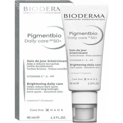 BIODERMA Pigmentbio SPF 50+ Facial Sunscreen 40ml - Clear