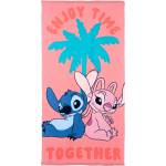 Kids movie heroes Плажна кърпа Lilo&Stitch (EZ18080-PINK)