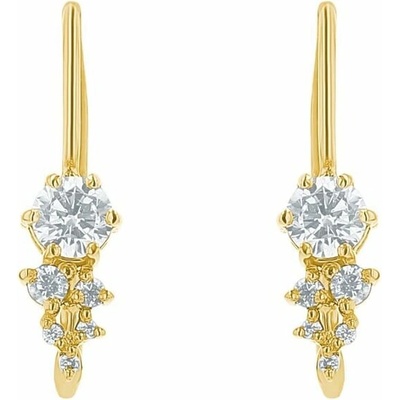 Eppi Cluster náušnice s diamanty Lina E48775