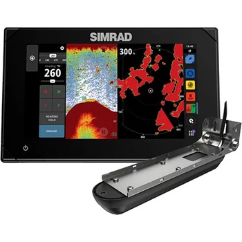 Simrad Сонар/gps simrad nsx 3007 със сонда 3-В-1 и карта (000-15368-001)