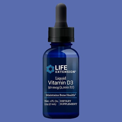 Life Extension Liquid Vitamin D3 bez príchute 29,57 ml