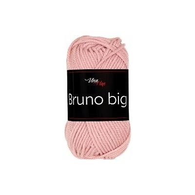 Vlna-hep Příze Bruno big 406 starorůžová
