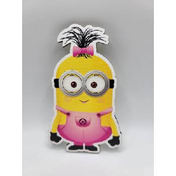 Image 1 of Loranc Магнит за торта - Миньон розов