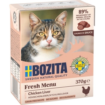 Bozita Котешка храна с пилешки дробчета в сос 370 г