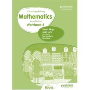 Cambridge Primary Mathematics Workbook 4 Second Edition | Josh Lury (ISBN: 9781398301207)