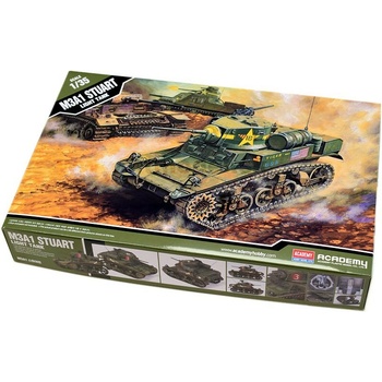 Academy M3A1 Stuart US Light Tank 1:35