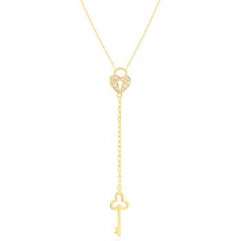 SAVICKI Колие с катинар Savicki: злато, диаманти