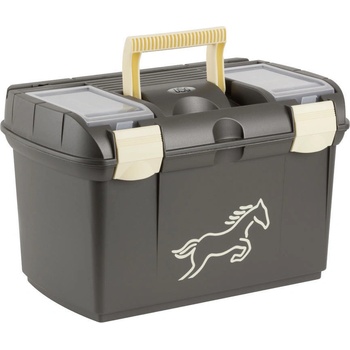 USG Pevný box na čištění černý béžový s koníkem