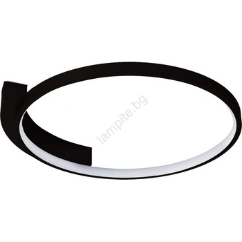 MILAGRO Led таванно осветително тяло luna led/18w/230v Ø 42, 5 см, черно (mi2872)