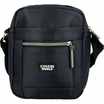 Coveri Trendy pánská textilní crossbody taška Hart tmavě modrá