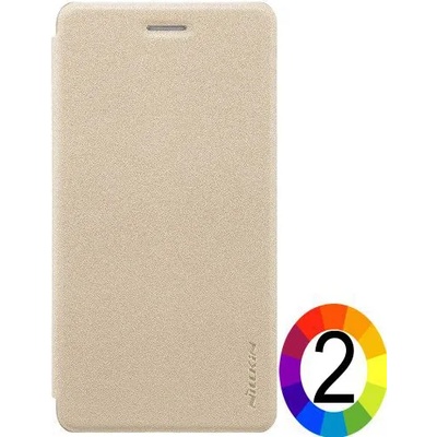 Nokia 7 Nillkin Кожен калъф и Протектор