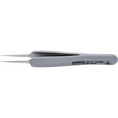 Přesná pinzeta 112 mm s pogumovanou rukojetí Knipex 92 21 13 ESD K 92 21 13 ESD