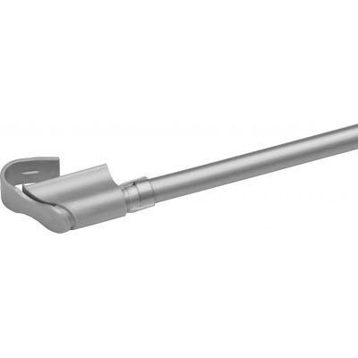 Dekodum Plastová Mini Garnýž teleskopická / Vitrážka 45-75 cm Stříbrný