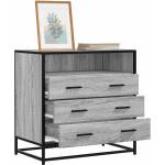 vidaXL Шкаф с чекмеджета Grey Sonoma 70x41x70 cm Инженерна дървесина (849087)