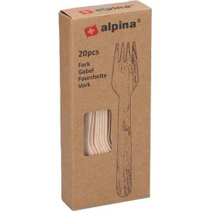 Alpina ВИЛИЦА ДЪРВЕНА alpina 16см К-КТ 20бр (871125257496)