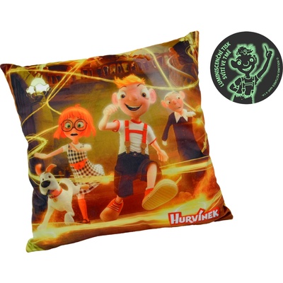Moravská ústředna vankúš Hurvínek s audio CD Múzeum 30x30