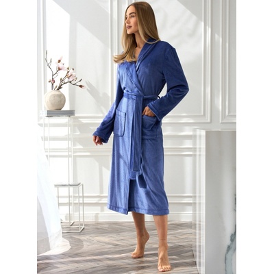 L&L dámský župan 2510 AURA NAVY – Hledejceny.cz
