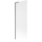 Mexen Next L параван за вана 1-крилен 70 x 150 cm, матирано, четкано gun gray - 895-070-000-03-30-66 (895-070-000-03-30-66)