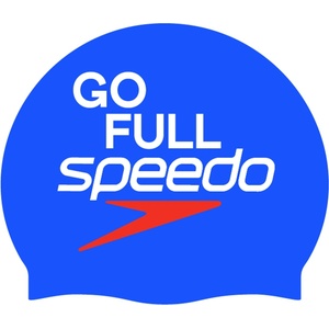 Speedo printed cap go full speedo син