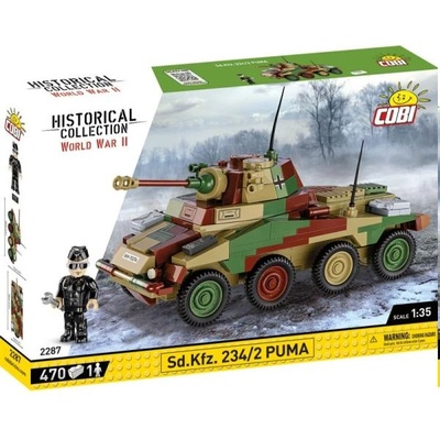 COBI II WW Sd. Kfz 234/2 Puma, 1: 35, 470 к, 1 ф