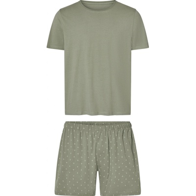 Esmara Men pánské pyžamo puntíky/khaki – Zboží Dáma