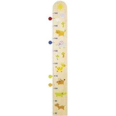 GOKI Detský drevený meter džungľa 92 cm