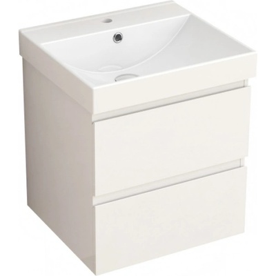 Inter ceramic МЕБЕЛ ЗА БАНЯ С УМИВАЛНИК akadia-50см 6038-50w 50см БЯЛ (6038-50w)