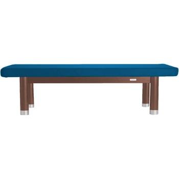 Clap Tzu Ambra Luxusné thajské masážne lehátko Thai Doplnky: vstavané elektrické vyhrievanie Farba čalúnenia: PU azúrová (azure) Farba konštrukcie: olejovaný wenge 202 x 115 cm 60 kg 13 farieb