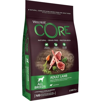 Wellness Core Възрастен Агне 1, 8 кг