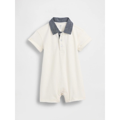 GAP Baby polo overal Brannan Bear Biela