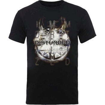Disturbed Риза Symbol Unisex Black L (DISTS07MB03)
