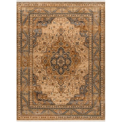 Nej-koberce Keshan 8995/53565 béžový / modrý