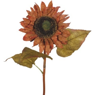 Umelá slnečnica jeseň 65 cm