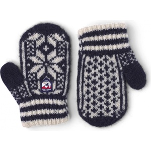 Hestra Детски ръкавици Hestra Kid's Nordic Mitt Gloves - Navy / Offwhite - размер 1 (EU) (202-4252-0312)